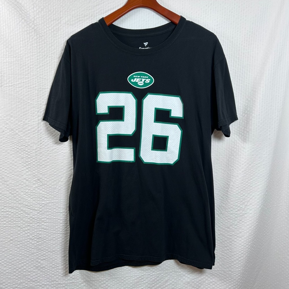 Fanatics NFL Men's Adult XL New York‎ Jets Le'Veon Bell #26 Shirt 100% Cotton